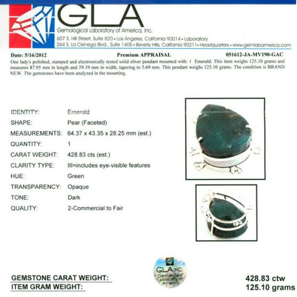 RARE 17.4k Fine Jewelry DESIGNER Sebastian 125.10 - Picture 4 of 7